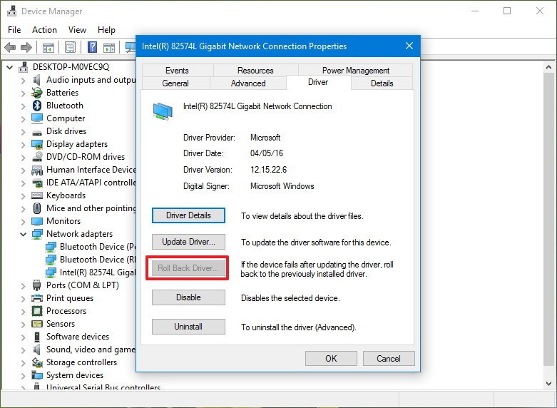 Windows 10 Network Adapter Driver